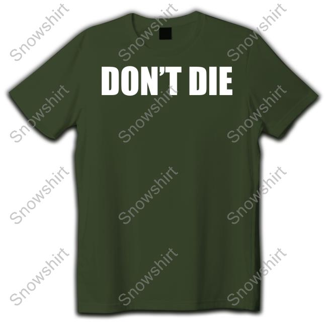 Official Bryan Johnson Don't Die Shirts