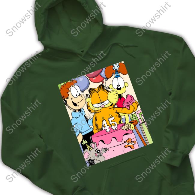Official Happy Birthday Garfield 45 Old Tee Official Happy Birthday Garfield 45 Old T-Shirt