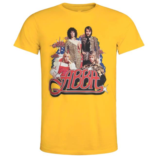 Official ABBA The Museum Merch Shop Teen Memories Tee Shirt