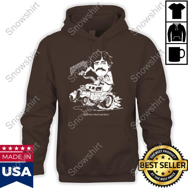 Official Incubus Merch Chuck Drive Black Crewneck Sweatshirt