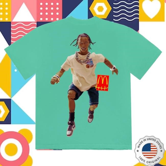 Official Travis Scott Merch Store Utopia Tour Presents Circus Maximus Md Action Figure Series Iv Shirt Teal Travis Scott Apparel Clothing TravisScott