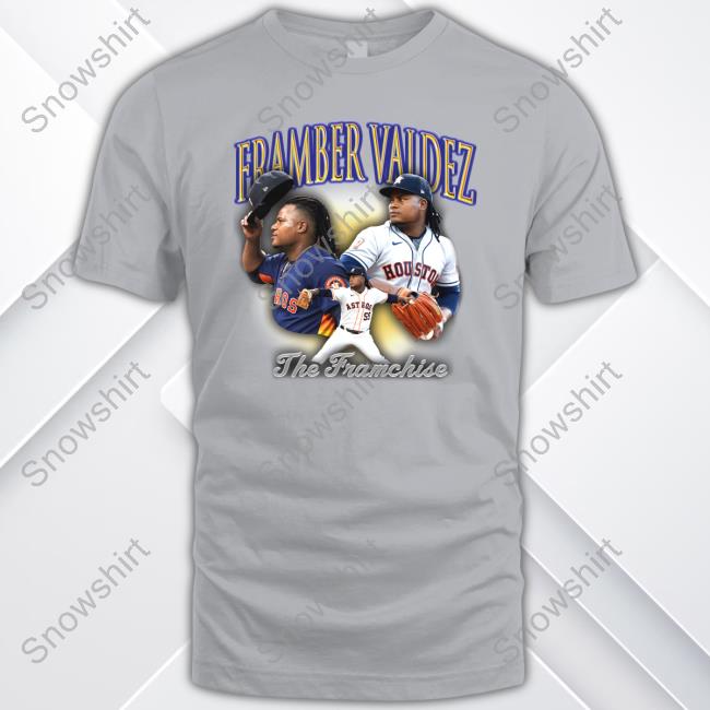 Framber Valdez Wearing A Framber Valdez Shirt