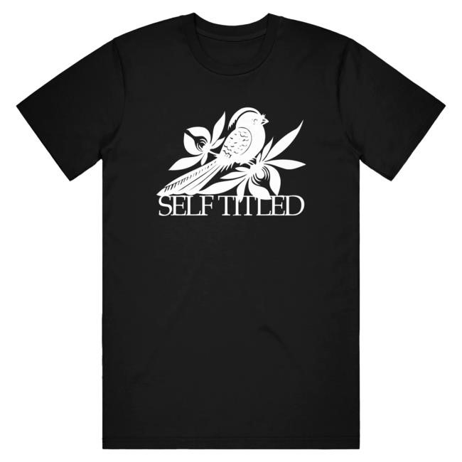 Official Bayside Band Shudder Self-Titled Stacked Logo Black Tees