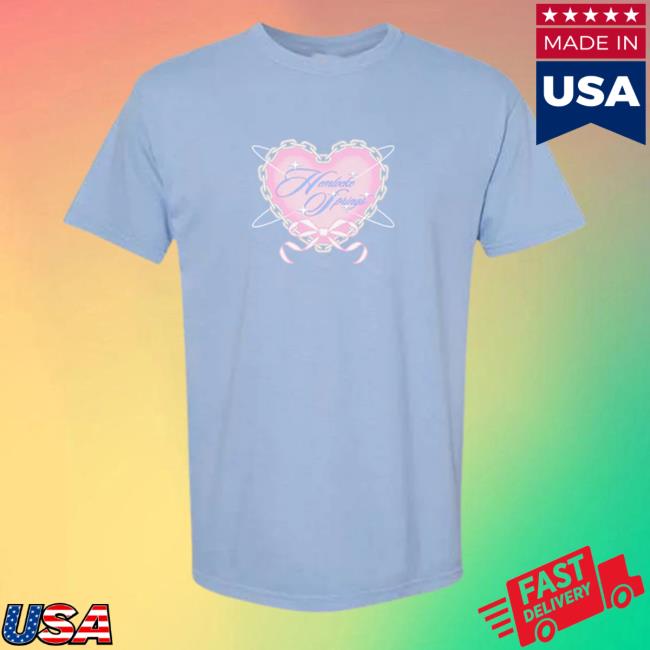 Official Hemlocke Springs Merch Heart Long Sleeve Shirt