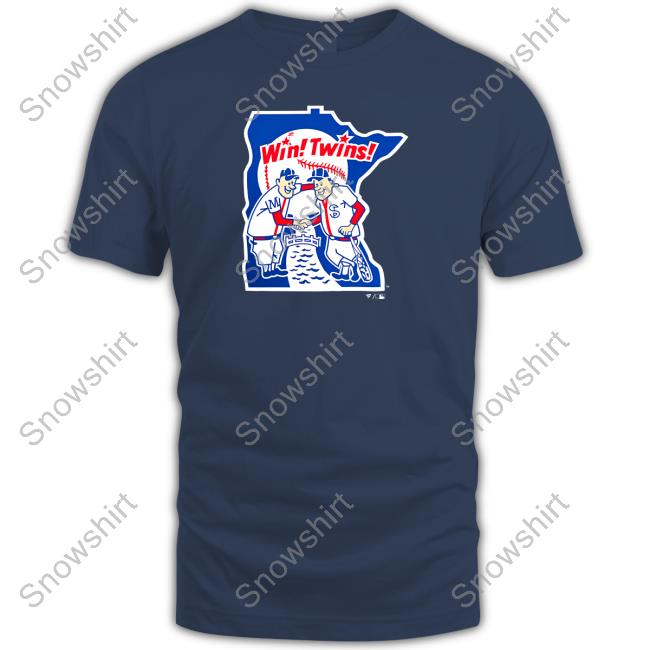 Official Minnesota Twins Fanatics Branded Huntington T-Shirt Official Win Twins Crewneck Sweatshirt