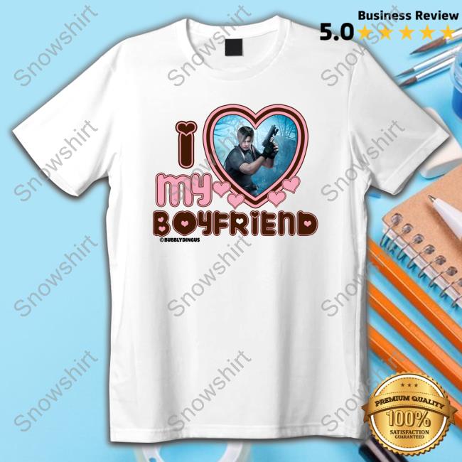 I Love My Boyfriend Leon Kennedy T-Shirt