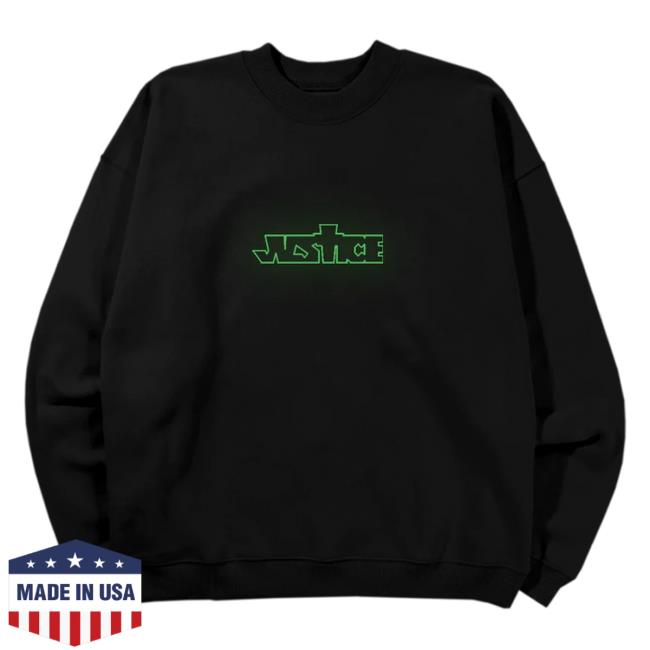 Official Justin Bieber Merch Store Shop Justin Bieber Justice Glow Crew JustinBieber Apparel Clothing