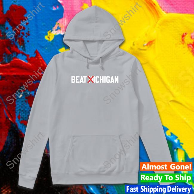 Barstool Sports Store Beat Michigan Long Sleeve Tee