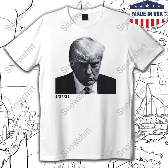 Fuentes Store AF Trump Mugshot 8 24 23 Long Sleeve Tee