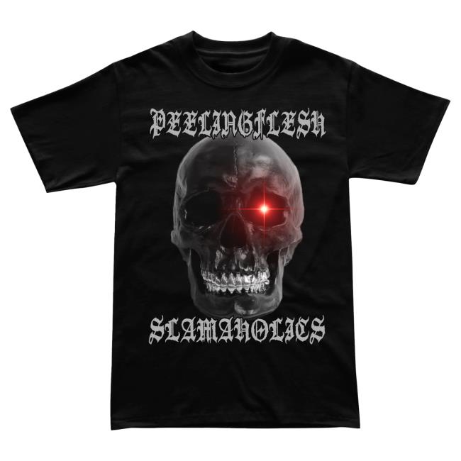 Official Indie Merch Store Shop Peeling Flesh Slamaholics Popover Shirt IndieMerchStore