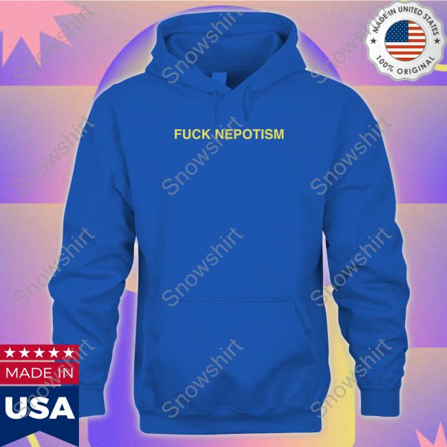 Official The Notorious JOV Fuck Nepotism Long Sleeve Tee Shirt Whotfisjovana