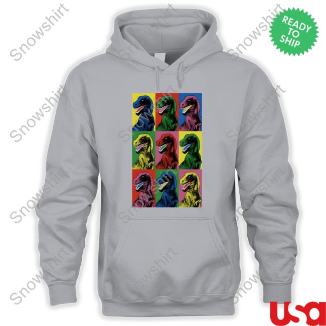 Official Steven Spielberg Dinosaur Pop Art T-Shirt