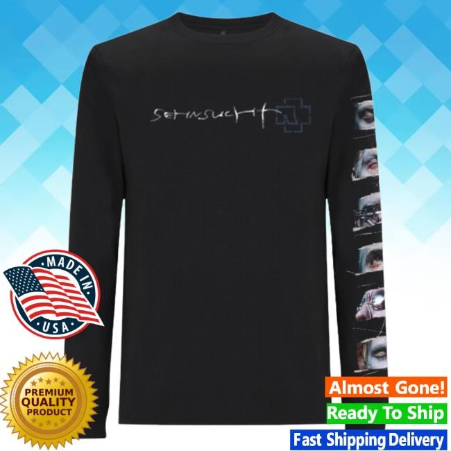 Official Rammstein Merch Store Rammstein Full Zip Long Sleeve Tees ”Sehnsucht”