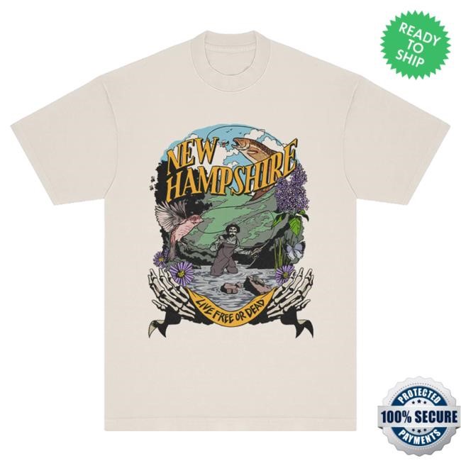 Grateful Dead New Hampshire United States of Dead Tees | Grateful Dead Merch Store Official