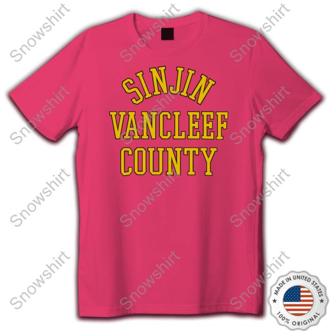 Sinjin Vancleef Coubty Sweatshirts Sinjin Vancleef Coubty Crewneck Weston Sinjin Drowning Merch