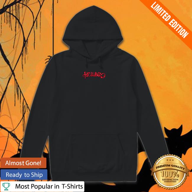 Official Lil Peep Merch Hellboy Tee Shirt Official Lil Peep Merch Hellboy Shirt