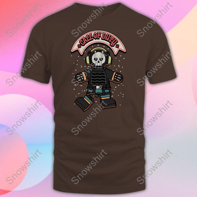 Official Call Of Duty Gingerbread Man Shirt