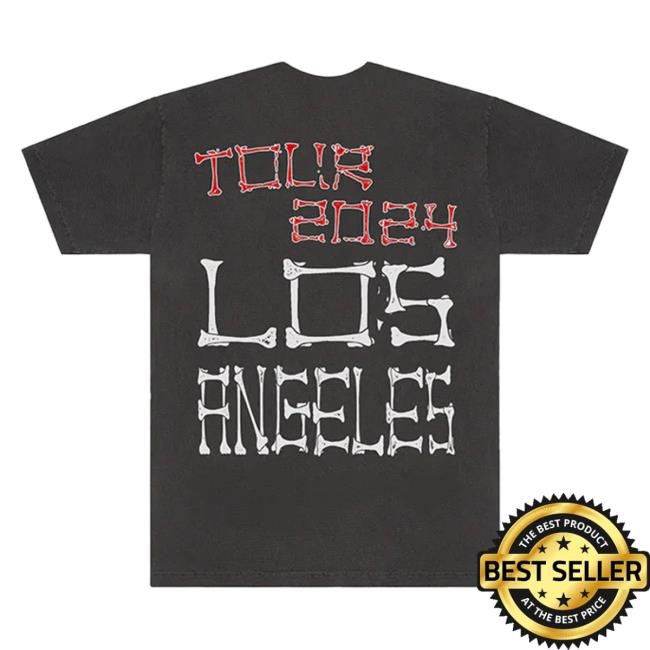Official Korn Merch Store Korn Skeleton Hands La 2024 Attractive Shirt Korn Clothing Shop Kornwebstore