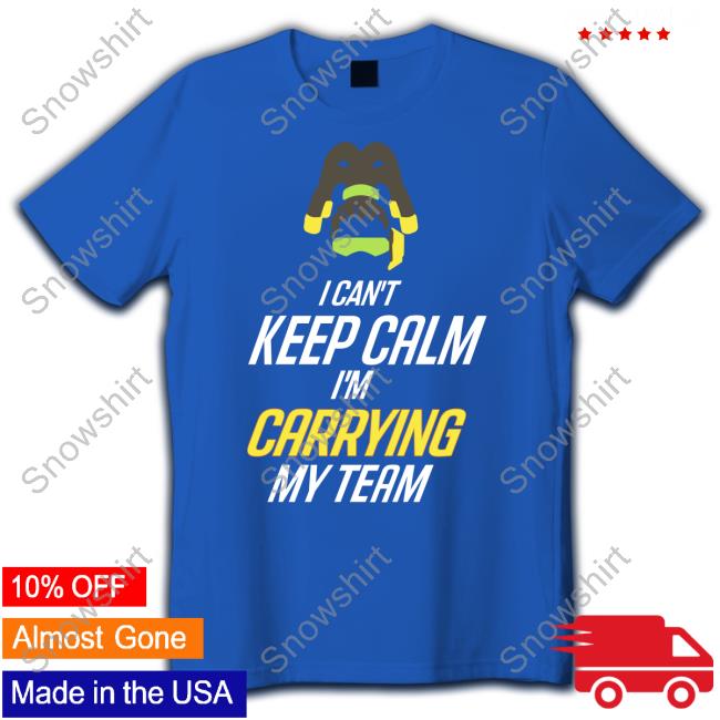 I Can't Keep Calm I'm Carrying My Team Hoodies Frogger