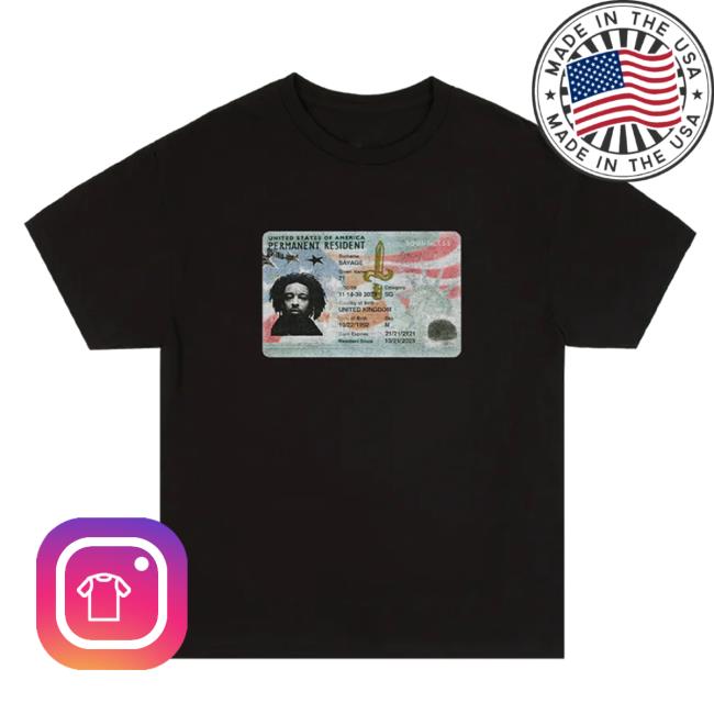 Official 21 Savage Merch Legal Citizen Tee