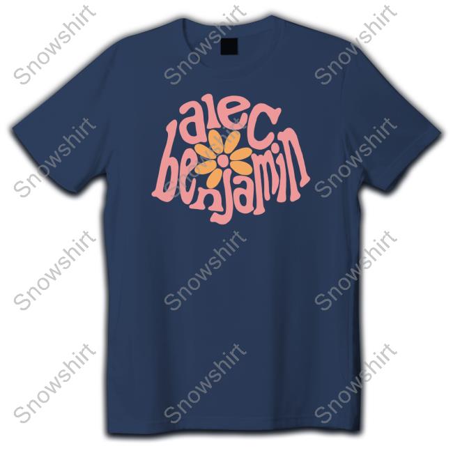 Alec Benjamin Merch Wavy Flower T Shirt Alec Benjamin Merch Wavy Flower Shirt