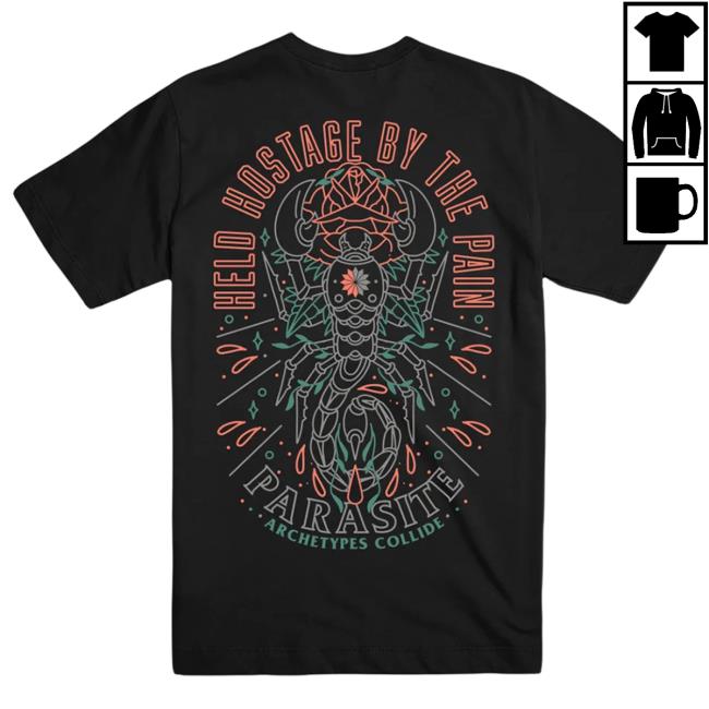 Official Archetypes Collide Merch Store Parasite Scorpion Tee Shirt
