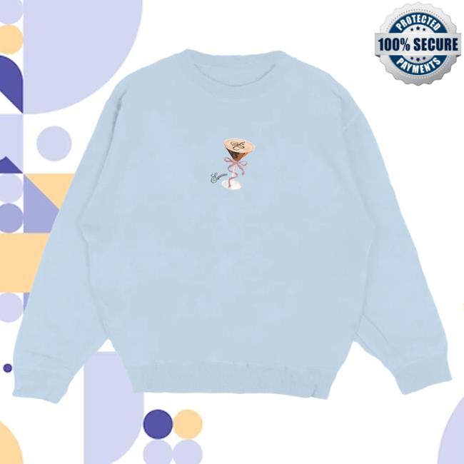 Sabrina Carpenter Official Merch Store Espresso Martini New Crewneck Sweatshirt