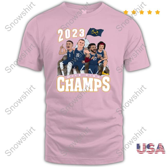 Official Mile High Champions 2023 Shirt Mile High Champions 2023 Tee Shirt