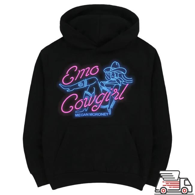 Official Megan Moroney Merch Emo Cowgirl Crewneck Sweatshirt