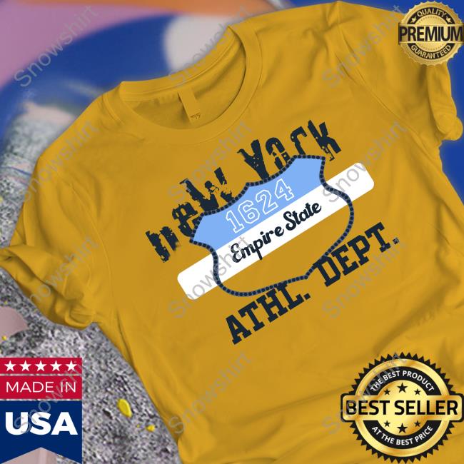 Official Kai Cenat New York 1624 Empire State Athl Dept Shirt Official Kai Cenat New York 1624 Empire State Athl Dept Shirt