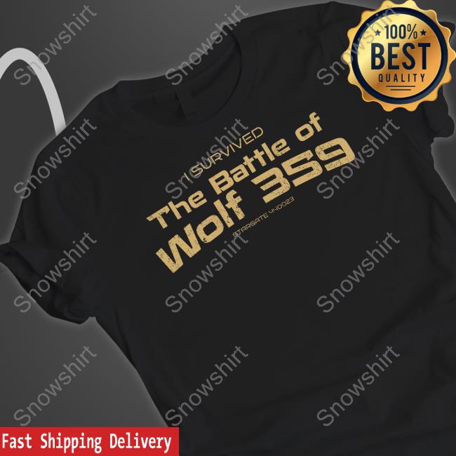 Official I Survived The Battle Of Wolf 359 Tee