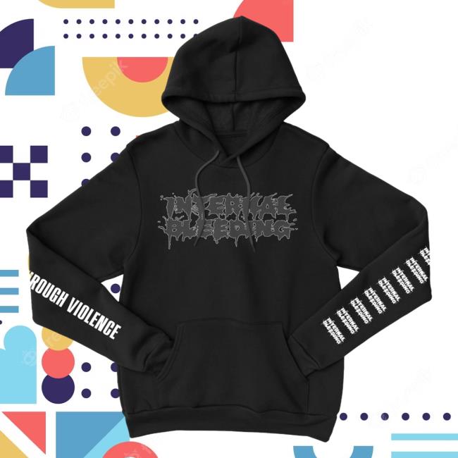 Official Night Shift Merch Shop Internal Bleeding - Face Ripper Pullover Hoodie Nightshiftmerch Store