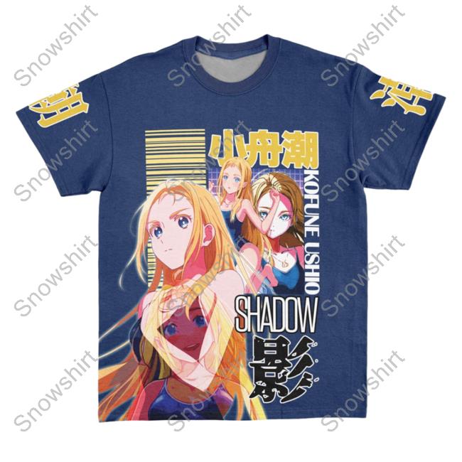 Official Anime Ape Clothing Kofune Ushio Summer Time Rendering Streetwear Tees Animeape