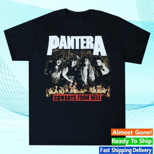 Official Pantera Merch Store Cowboys From Hell T Shirt
