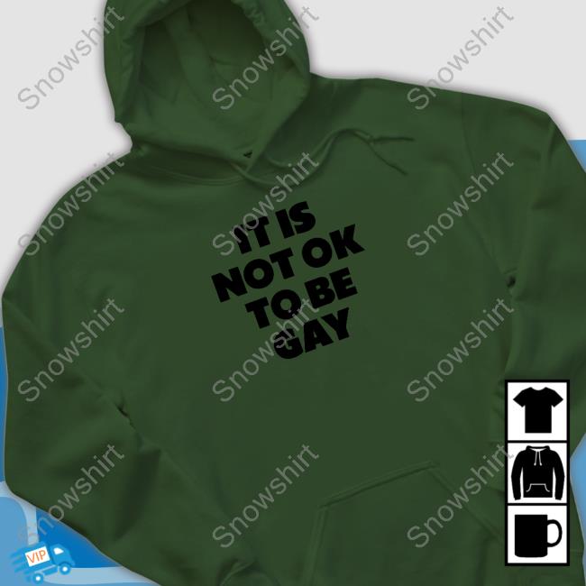Daniel Charles Svoboda It Is Not Ok To Be Gay Shirt Official It Is Not Ok To Be Gay Shirt