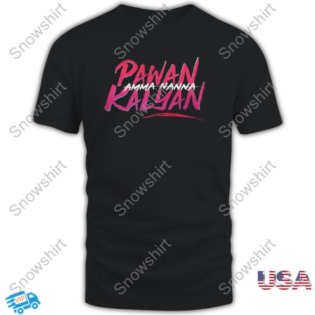 Pawan Kalyan Amma Nanna Long Sleeve Tee Jsp Naveen