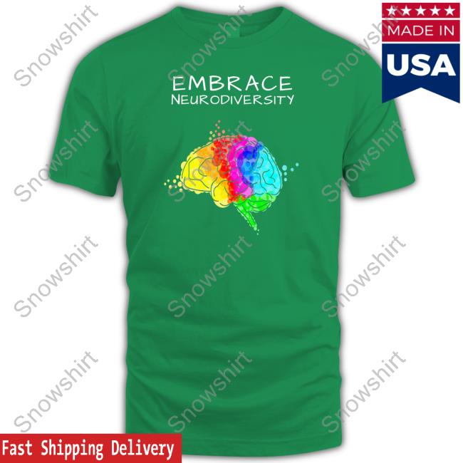 White Embrace Neurodiversity Sweatshirt