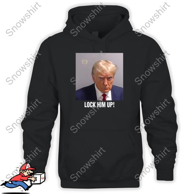 Jon Cooper Donald Trump Mugshot Lock Him Up Tee Donald Trump Mugshot Lock Him Up Shirt