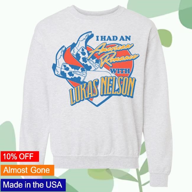 Official Lukas Nelson Merch Store Cowgirl Boots Crewneck