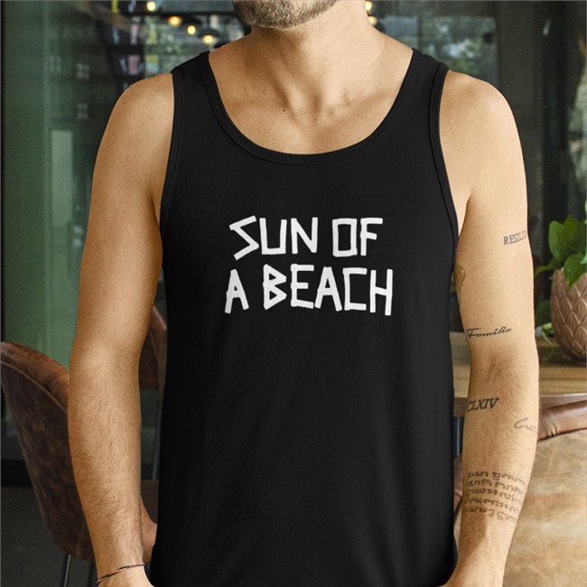Sun Of A Beach TankTop Yeonjun Yeonjun Sun Of A Beach Shirts Palm Angels