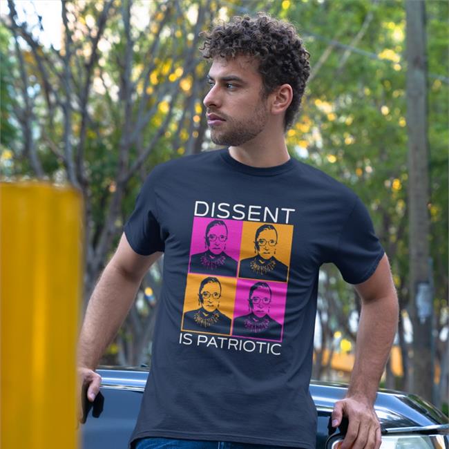 Ruth Bader Ginsburg Dissent Is Patriotic Tee Shirt