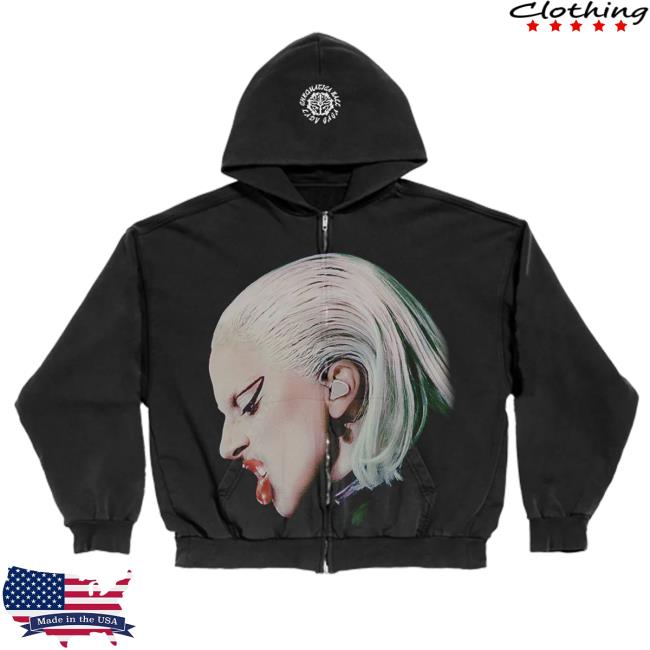 Official Lady Gaga Merch Store Chromatica Ball Zip-Up Sweater