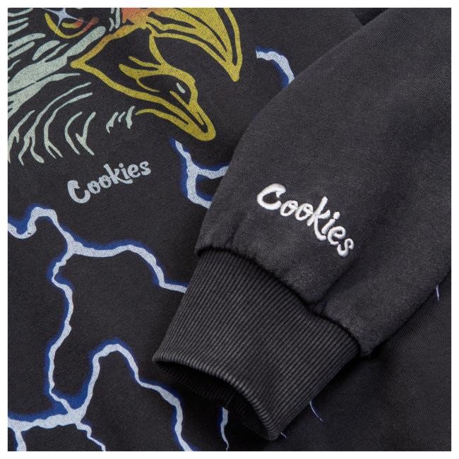 Official Cookies Merch Store Shop Cookies Highway Potassium Sprayed French Terry Pull Over Hoodie Shop Cookiessf