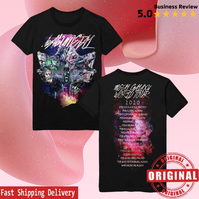 Official Baby Metal Merch Store BabyMetal Foxes Montage -Mgwt Eu Ver.- Popover Shirt Baby Metal Apparel Clothing Shop