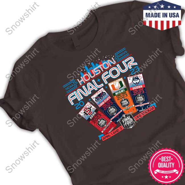 Ncaa Clutch City 4 Team Final Four Shirt