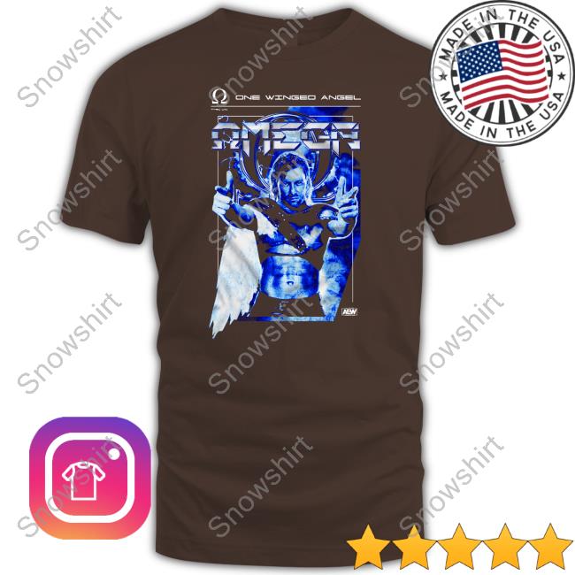 Official Kenny Omega The One Winged Angel T-Shirt Black