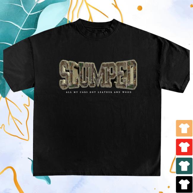 Official SlumpedBoyz Leather And Wood Attractive Shirt Slumped Boyz