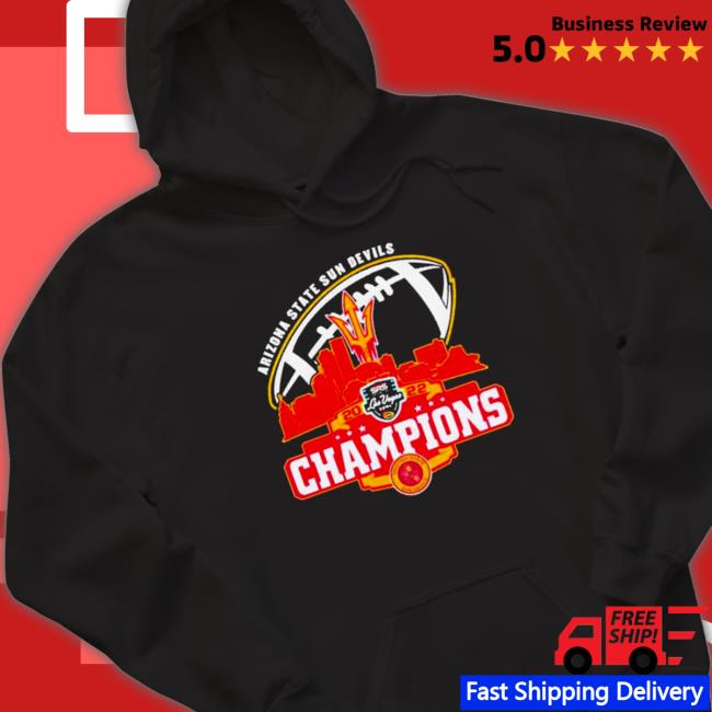 Arizona State Sun Devils Logo Dukes Bowl City 2022 Champions Sweatshirt