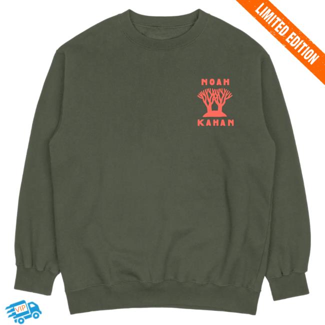 Noah Kahan Store 2024 We'll All Be Here Forever Tour Crewneck Sweatshirt