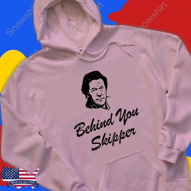 Imran Khan Behind You Skipper T Shirt Imran Khan Behind You Skipper Tee